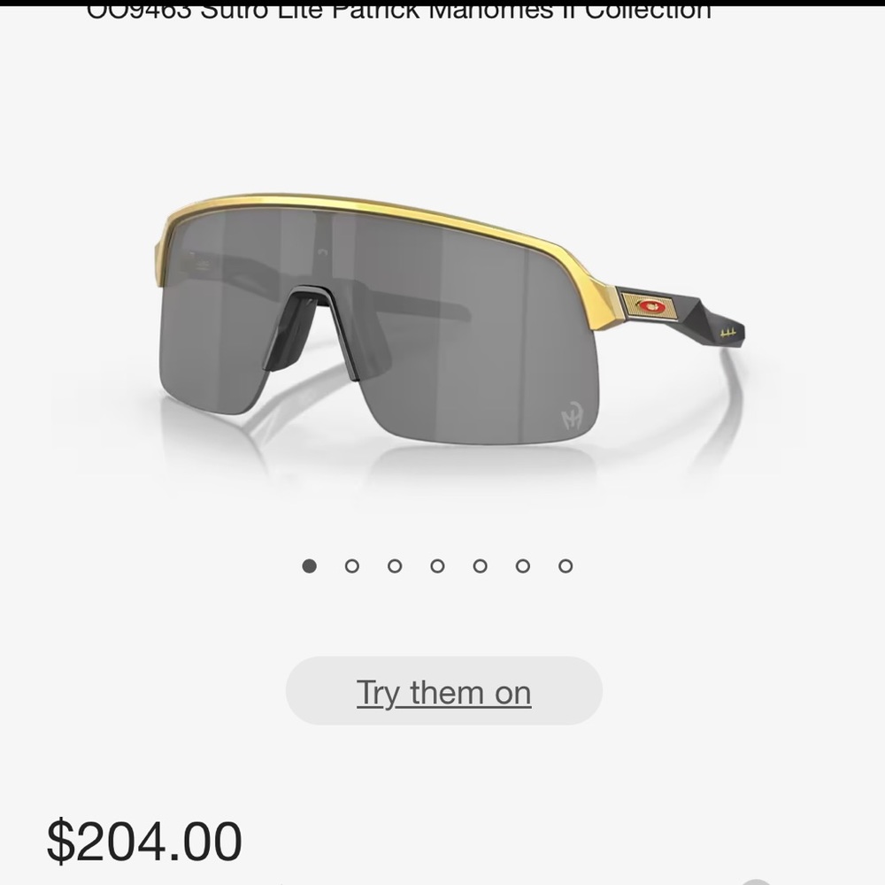 OAKLEY Sunglasses 
OO9463 Sutro Lite Patrick Mahomes II Collection